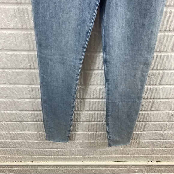 Frame Le High Skinny Jeans Carnation Raw Hem 24 NWT - Picture 4 of 8